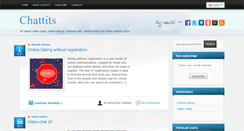 Desktop Screenshot of chattits.com